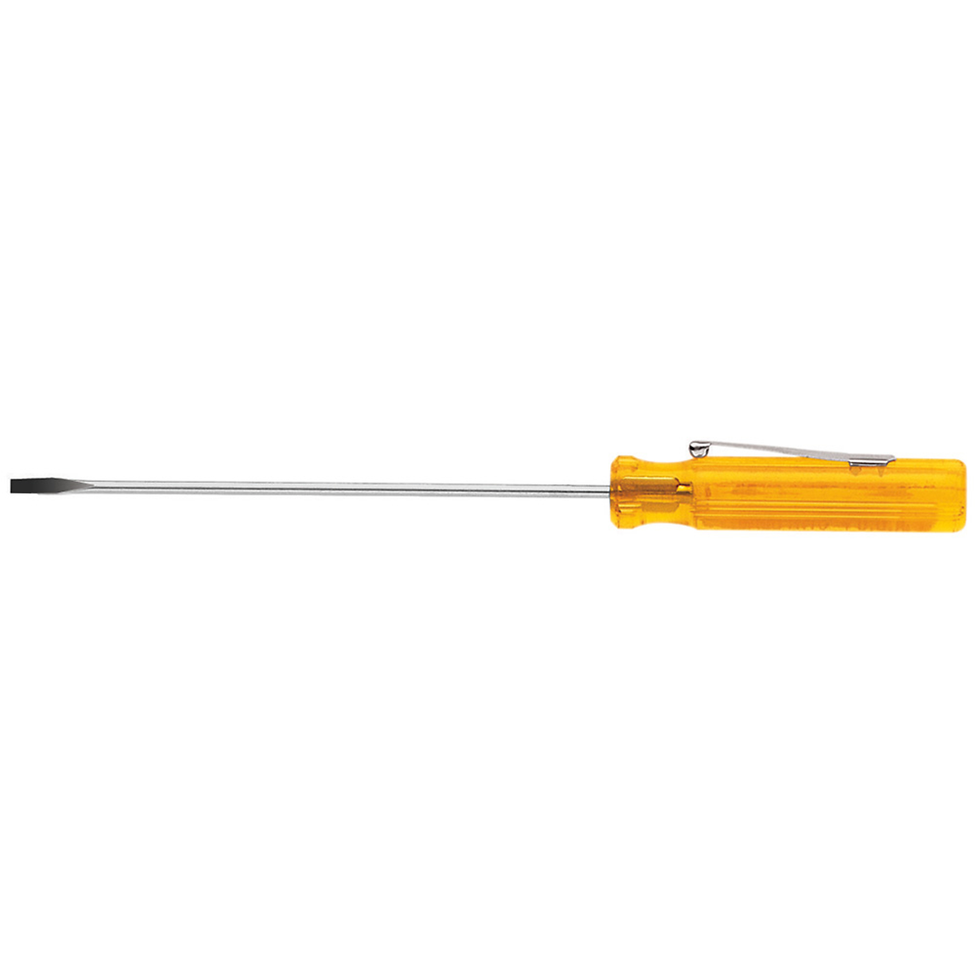 1/8-Inch Pocket Clip Screwdriver, 2-Inch Round Sha